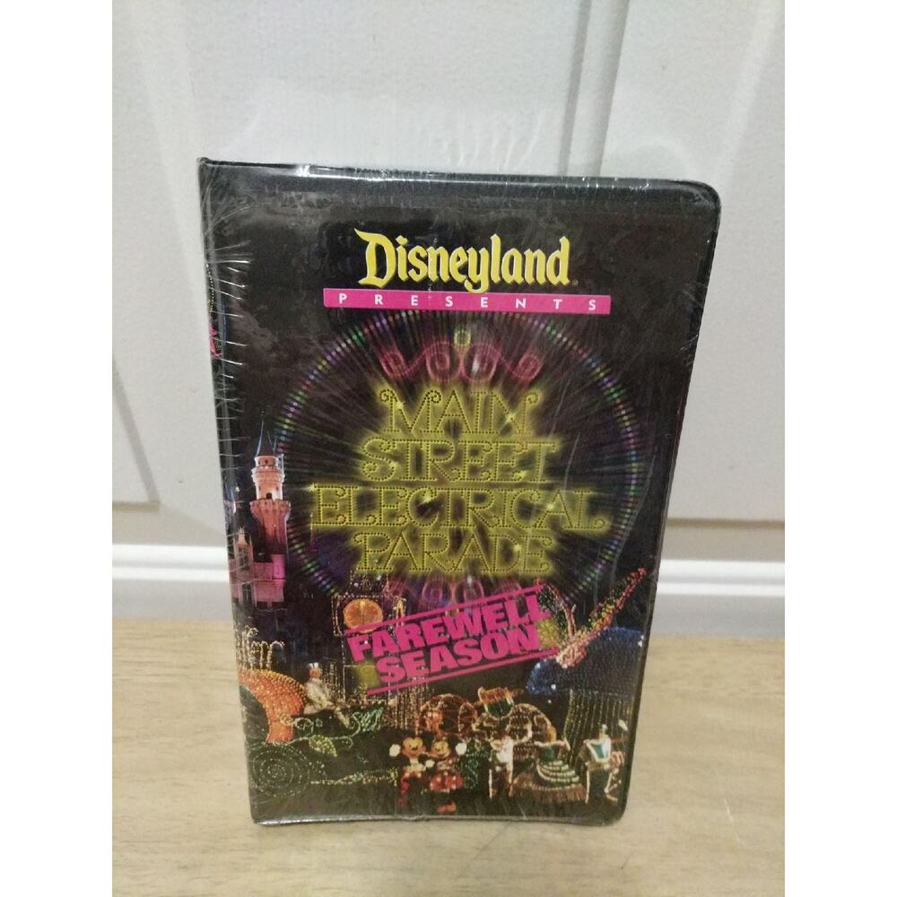 Disneyland Main Street Electric Parade Farewell Season Film VHS Video Sealed